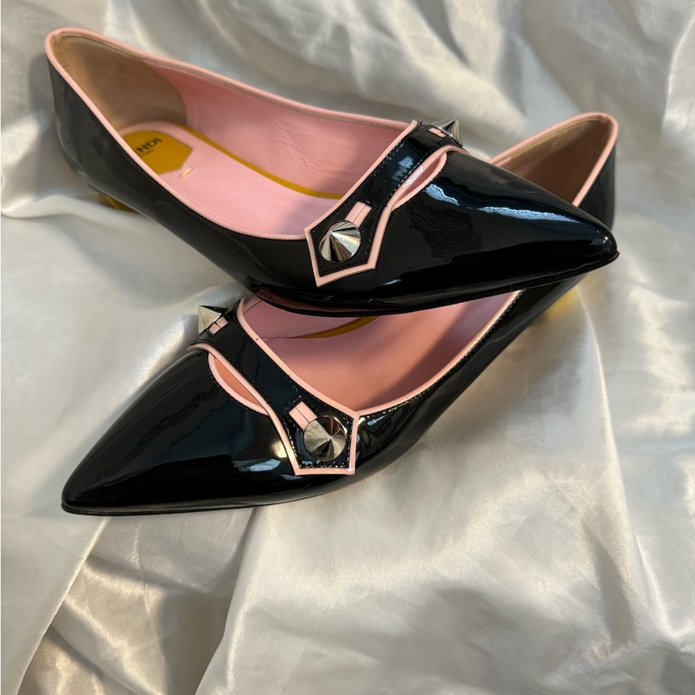 Fendi Black Patent Pumps - Picture 5 of 11